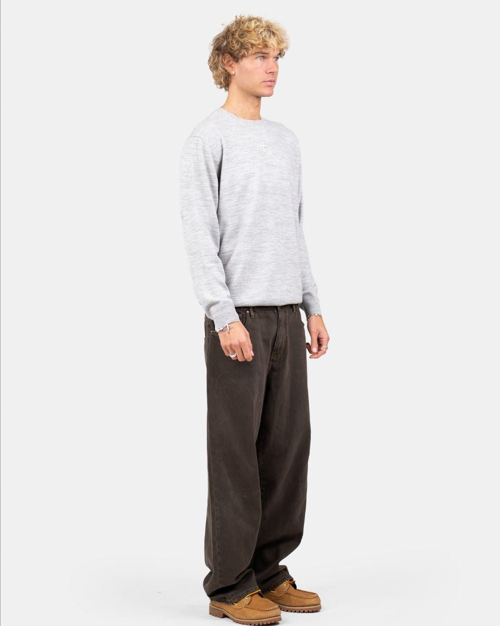 Striktrøje Grå | Skagen - clothing.dk